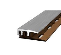 Prinz - Profilo professionale 324, per altezze di montaggio da 4,0 a 7,5 mm, in acciaio INOX spazzolato, 0,90 m