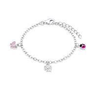 Prinzessin Lillifee Bambini Kids Bracciale con Ciondoli Argento Stella Plfs / 50