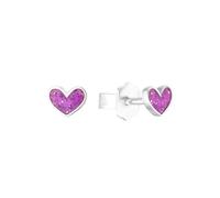 Prinzessin Lillifee Bambini Orecchini a Farfalla Argento Cuore Smaltato 2036441