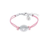 Prinzessin Lillifee Bracciale Bracciale per bambine in Acciaio Inossidabile, con zirconi sintetici, 12+2 cm, Argento, cuore, in confezione regalo, 2034000