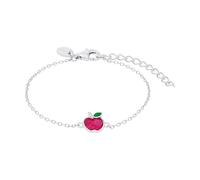Prinzessin Lillifee Bracciale in argento Sterling 925 per ragazze, gioielli per bambini, in parte con pietra preziosa, idea regalo per figlia e nipote, in scatola portagioie, Mittelgroße, Argento