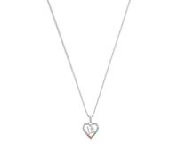 Prinzessin Lillifee Collana con ciondolo per bambini in argento sterling 925 per ragazze, 35+3 cm, multicolore, lettere, viene fornita in una confezione regalo di gioielli