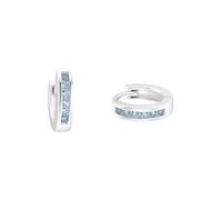 Prinzessin Lillifee Orecchini a cerchio in Argento 925 Gioielli da orecchio per bambine, con zirconi sintetici, 1,2 cm, Argento, in confezione regalo, 2036438