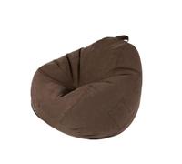 PRIOKNIKO Bean Bag Bazaar Gocce D'Acqua Divani Pigri Sacchetti Di Fagioli Tatami Tessuti Sedie A Sdraio Balcone Camere Da Letto Singolo Sfoderato Xl:100Cm * 120Cm Marrone (Senza Riempitivo)