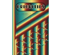 Priorities Notebook (Green Red): Task Management Planner with Decision Matrix and Multi-Purpose Lined Lists for Focused Productivity