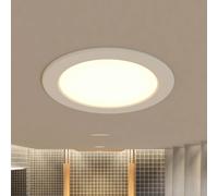 Prios Luci LED da incasso Rida, 10pz, bianco, 23cm, 25W, CCT, IP44 PRIOS
