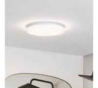 Prios Plafoniera LED Artin, Ø 33 cm, bianco, CCT, IP65 PRIOS