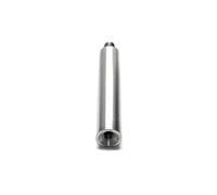PRIOstahl Connettore per corrimano, supporto per corrimano, 1 perno Ø 14 mm, lunghezza: 75 mm, con filettatura esterna: M8 e filettatura interna: M6 per corrimano, ringhiera per scale, acciaio inox