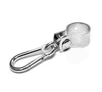 PRIOstahl Morsetto per altalena - 50 mm x 1 pezzo altalena per bambini, altalena, supporto per altalena, supporto per altalena, fissaggio zincato