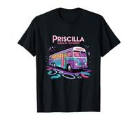 Priscilla, musical retrò, la regina del deserto, teatro di Broadway Maglietta