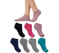 Prisco 7 Paia Calzini Donna Cotone - Fantasmini Pariscarpa Invisibili per Sneakers - Abbigliamento Donna Everyday Essentials - Calze in Confezione Regalo Tubo Tennis (35-40 | Colori Assortiti)