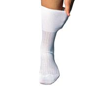 Prisco Calze Sanitarie Uomo Corte in Cotone Filo di Scozia, Calzini Sanitari per Diabetici, 6 Paia (IT, Numero, 42, 43, Regular, Regular, Bianco)
