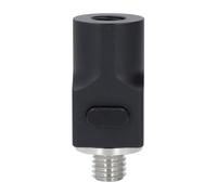 Prism Adapter 60mm Height Aluminum Alloy Integrated GPS Surveying Adapter, RTK Quick Release Prism Pole Adapter with Fine Casting Molding for Tripods and Observation Piers