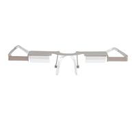 Prism Bed Occhiali Da Lettura: Occhiali Da Bugie E Occhiali, Specchio Orizzontale Spectacles | Visore Di Visione Ad Alta Definizione, Design Di Occhiali Ad Angolo Per Leggere Libri Televisivi Mentre