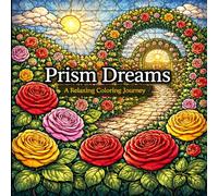 Prism Dreams: A Stained-Glass Coloring Journey