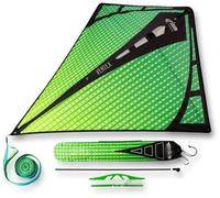 Prism Kite Technology Vertex, Aquilone a forma di diamante con coda lunga 3 m, aurora