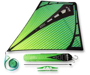 Prism Kite Technology Vertex, Aquilone a forma di diamante con coda lunga 3 m, aurora