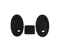 Prisma 000806 mensola verticale doppia nera per chip palo 60