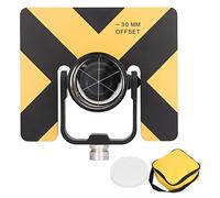 Prisma a inclinazione singola Gearwell, prisma di membrana rossa 64 mm, prisma di rilevamento del suolo, strumento di rilevamento della stazione totale, prisma con tavola,