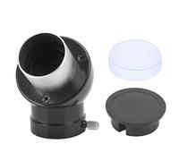 Prisma a Specchio Diagonale da 45 Gradi, Adattatore per Specchio Diagonale con Prisma Diagonale a 45 Gradi da 1,25 Pollici con Copertura Antipolvere per Osservazioni Astronomiche