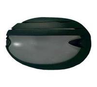 Plafoniera ovale Prisma CHIP GRILL 1x21W attacco E27 nero 005707