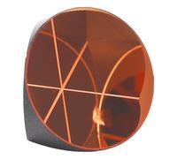 Prisma conico 12,7 mm, prisma ottico rivestito in rame, lente prismatica per rilevamento ad alta precisione per stazioni totali, mappatura e professionisti delle costruzioni