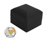 Prisma Cubo Colorato da 20 Mm, con Scatola di Immagazzinaggio, Vetro Cristallo Ottico K9, Prisma di Dispersione RGB Compatto, per Insegnare la Fotografia di Decorazioni Desktop