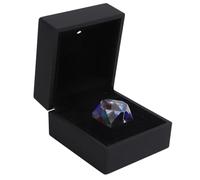 Prisma Cubo Colore 20mm K9 Cristallo Ottico Poliedro RGB Dispersione Prisma per Insegnamento Fisica Arte Decor Fotografia Puntelli