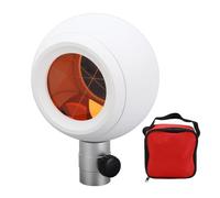 Prisma Gearwell, prisma sferico per stazione totale con diametro di 64 mm e sfera di scansione di 100 mm, prisma di rilevamento per misurazioni del terreno