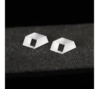 Prisma trapezoidale K9, for la dispersione della luce negli esperimenti ottici 1pcs((02)6x15x10mm)