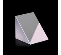 Prisma triangolare in vetro ottico ad alta precisione con pellicola riflettente - 30x30x30 mm