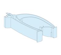 PrismaSet Supporto cavi verticale sistema G 04264 LVS04264/12pz