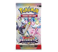 Prismatic Evolutions 1 x Booster inglese | Sviluppi Evoli Special | 10 carte con 1 scheda codice | Heartforcards® protezione spedizione