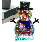 Prismatic, LED Christmas Decor, USB Ricaricabile, Outdoor Winter Lights, Festive Garden Decoration, Colorful Holiday Ornament, Indoor Outdoor Lights, Christmas Yard Decor