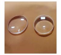 Prismi e caleidoscopi 2 pezzi di plastica senza bordo lente biconvessa diametro 7~16 mm lenti ottiche convesse a doppia faccia for luce LED Kit di ottica per aule di scienze (Size : D10H2.7F14)