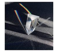 Prismi e caleidoscopi 25 * 25 * 80MM prisma triangolare cristallo prisma fotografico colore prisma fisica Kit di ottica per aule di scienze