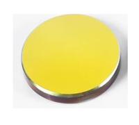 Prismi e caleidoscopi 3 pz/lotto Si Specchio 19 20 25mm 30 38.1 Specchi Riflettenti Placcati Oro 100 W CO2 Pezzi di Ricambio Lente Kit di ottica per aule di scienze (Color : 3mm, Size : 27mm)