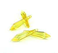 Prismi e caleidoscopi 38mm/63mm/76mm K9 Prismi con ciondoli for lampadari in cristallo for la decorazione Kit di ottica per aule di scienze (Color : 63mm, Size : 200pcs)