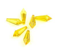 Prismi e caleidoscopi 38mm/63mm/76mm K9 Prismi con ciondoli for lampadari in cristallo for la decorazione Kit di ottica per aule di scienze (Color : 38mm, Size : 200pcs)