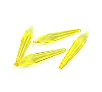 Prismi e caleidoscopi 38mm/63mm/76mm K9 Prismi con ciondoli for lampadari in cristallo for la decorazione Kit di ottica per aule di scienze (Color : 76mm, Size : 200pcs)