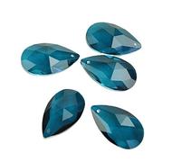 Prismi e caleidoscopi 38mm-76mm Zircone Blu Cristallo Parte Pendente Parti Prisma di Cristallo Kit di ottica per aule di scienze (Color : 63mm 10pcs)
