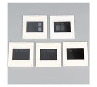 Prismi e caleidoscopi 5 pezzi di reticolo di diffrazione di interferenza, foglio di pellicola di diffrazione, strumento a doppia tripla fessura Kit di ottica per aule di scienze