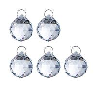 Prismi e caleidoscopi 5 pz/lotto 20mm Chiaro Lampadario di Cristallo Sfaccettato Parti Prismi Del Pendente Complementi Arredo Casa Kit di ottica per aule di scienze