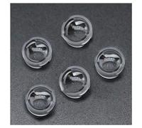 Prismi e caleidoscopi 60 pezzi 1W 3W 5W 13mm LED Mini lente 15 30 45 60 90 100 gradi supporto riflettore LED ad alta potenza collimatore Kit di ottica per aule di scienze (Color : Clear, Size : 15 D