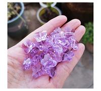 Prismi e caleidoscopi Accessori a sospensione in cristallo da 14 mm Lampadario Prisma Home Decor Kit di ottica per aule di scienze (Color : Purple, Size : 14mm 50pcs)