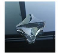 Prismi e caleidoscopi Accessorio prisma sfaccettato in cristallo trasparente a croce Kit di ottica per aule di scienze (Color : 1PC Cross Crystal)