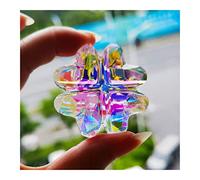 Prismi e caleidoscopi Ciondolo prisma in cristallo a quadrifoglio di colore 45 mm Kit di ottica per aule di scienze