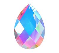 Prismi e caleidoscopi Cristalli Prisma Lampadario Ciondolo in cristallo Decorazioni for la casa Kit di ottica per aule di scienze (Color : 89mm Grid)