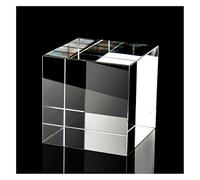 Prismi e caleidoscopi Cubo di prisma di cristallo da 40 mm Fotografia 1 pz Kit di ottica per aule di scienze