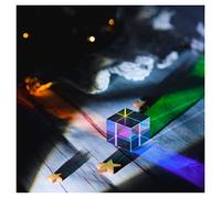 Prismi e caleidoscopi Fisica Scienza Triplo prisma che riflette Kit di ottica per aule di scienze (Color : Cube Prism20X20X20MM)